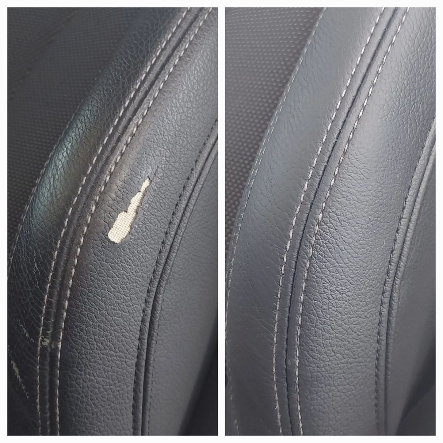 Leder-Reparatur-Set schwarz zur professionellen Reparatur und Pflege von Ledermöbeln & Bekleidung