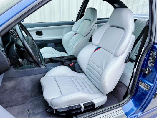 BMW M3 E36 Leder auffrischen – Hellgraue Sportsitze nach Lederfarbe und Lederreparatur