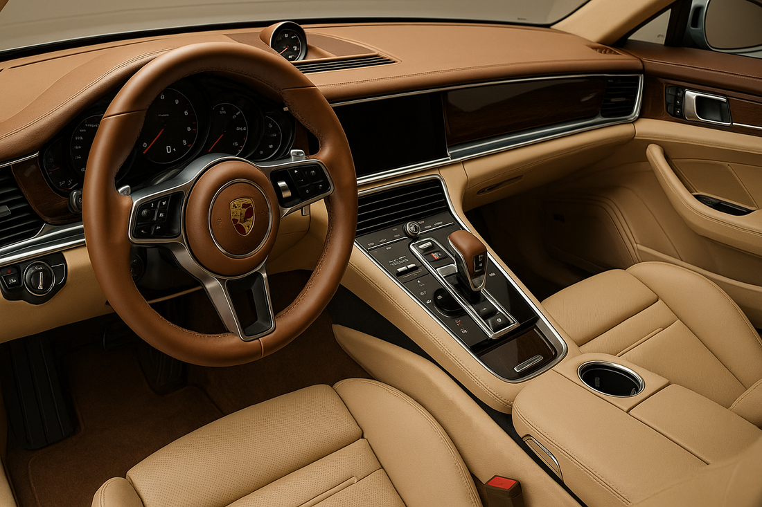 Porsche 911 – Lederpflege, Lederfarbe & Lenkradreparatur für alle Generationen (996, 997, 991 & 992)