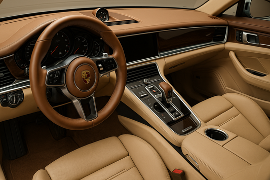 Porsche 911 – Lederpflege, Lederfarbe & Lenkradreparatur für alle Generationen (996, 997, 991 & 992)