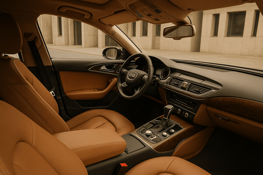 Audi A8 Lederpflege & Lederfarbe – Luxus-Leder im Originalfarbton erhalten - Ledertechnik-Shop