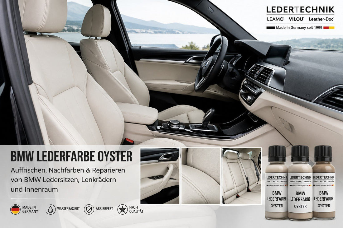 BMW Leder / Lederfarbe oyster - Ledertechnik-Shop
