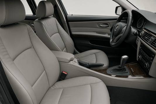BMW Lederfarbe Alaskagrau – Originalfarbton für Sitze, Lenkräder & Türverkleidungen - Ledertechnik-Shop