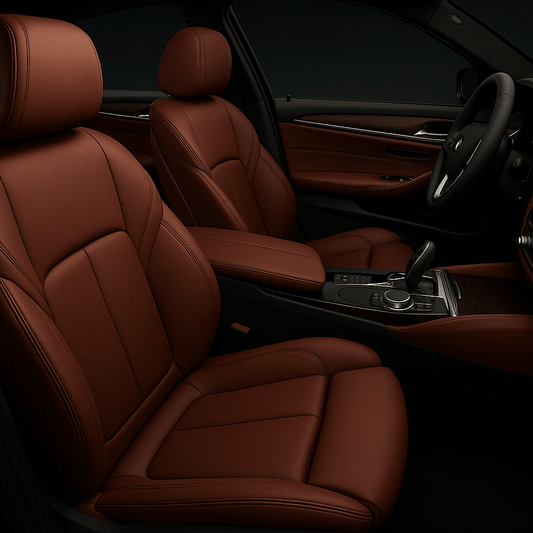 BMW Lederfarbe Amarone – Originalfarbton für Sitze, Lenkräder & Türverkleidungen - Ledertechnik-Shop