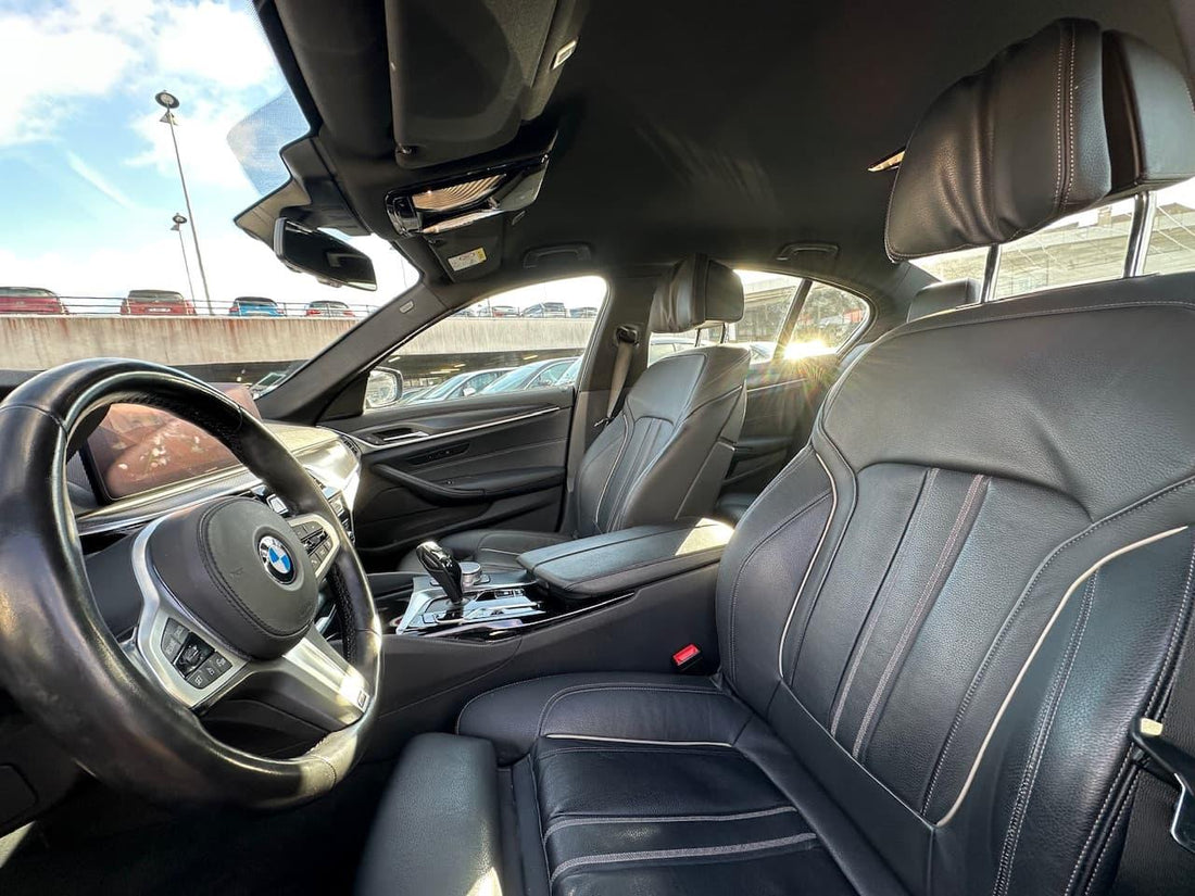 BMW Lederfarbe Schwarz – Leder nachfärben für Sitze & Lenkrad - Ledertechnik-Shop