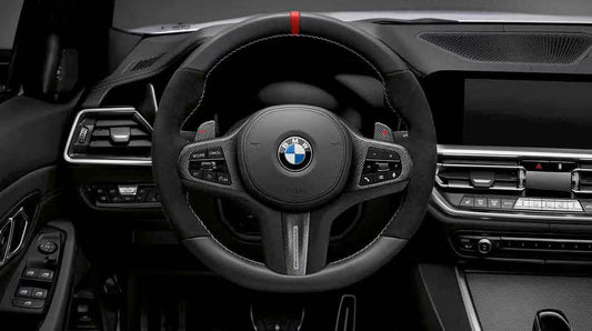 BMW Lederlenkrad reparieren pflegen färben Anleitung