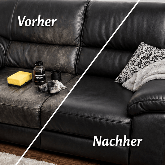 Ledercouch schwarz färben – Anleitung & häufige Fehler vermeiden - Ledertechnik-Shop
