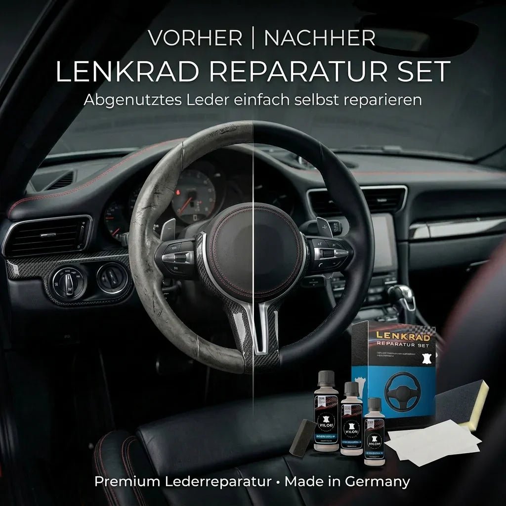Lenkrad abgegriffen oder abgenutzt? So reparierst du es wie neu (2026 Anleitung) - Ledertechnik-Shop