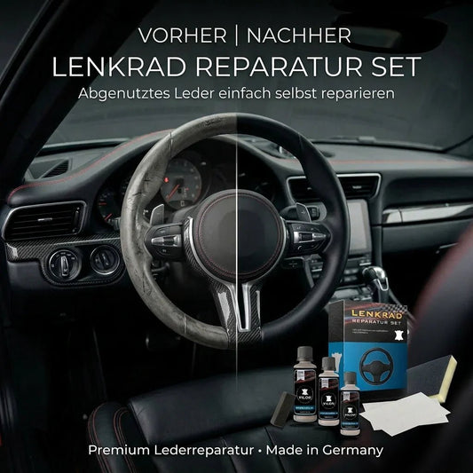 Lenkrad abgegriffen oder abgenutzt? So reparierst du es wie neu (2026 Anleitung) - Ledertechnik-Shop
