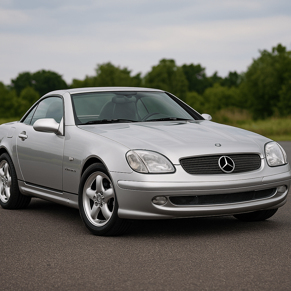 🏁 Mercedes SLK R170 Lederpflege, Lederreparatur & Lenkrad-Aufbereitung – Originalfarben wie Schwarz, Anthrazit, Blau uvm. - Ledertechnik-Shop