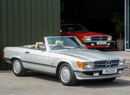 Mercedes W107 – Perfekte Lederpflege für einen zeitlosen Klassiker - Ledertechnik-Shop