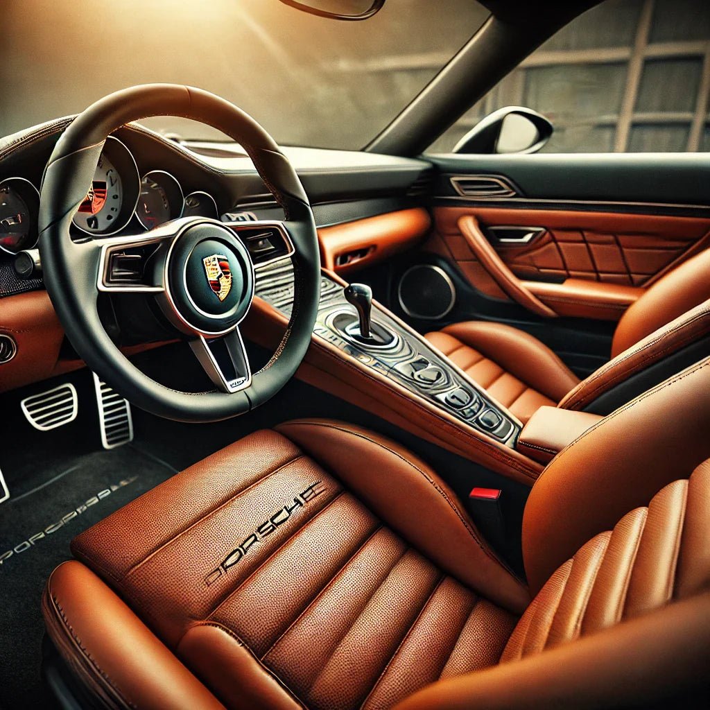 Porsche Lederpflege, Lederreparatur & Lederfarbe – Perfekte Pflege für den 911 - Ledertechnik-Shop