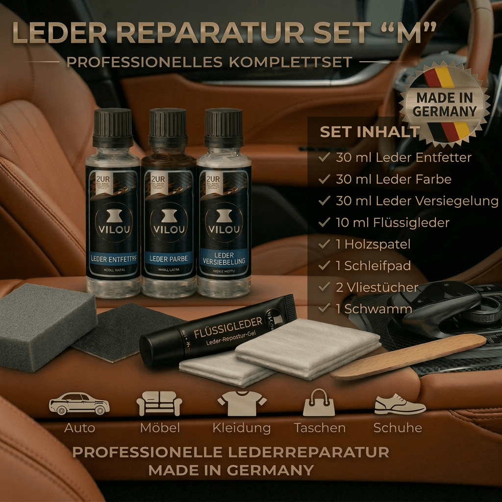 30ml BMW Lederreparatur Set "M" - Ledertechnik-Shop