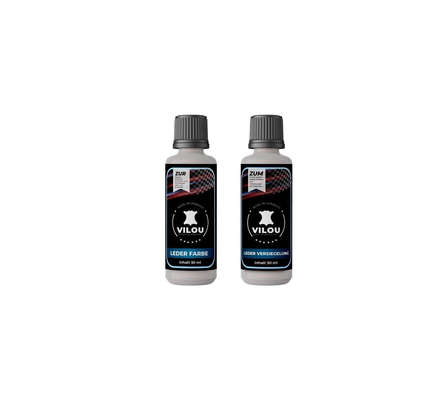 30ml Porsche Lederfarbe Lederpflege Set "S" - Ledertechnik-Shop