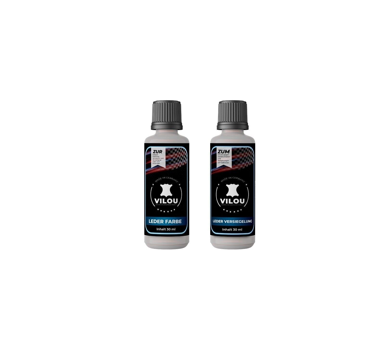 30ml Porsche Lederfarbe Lederpflege Set "S" - Ledertechnik-Shop