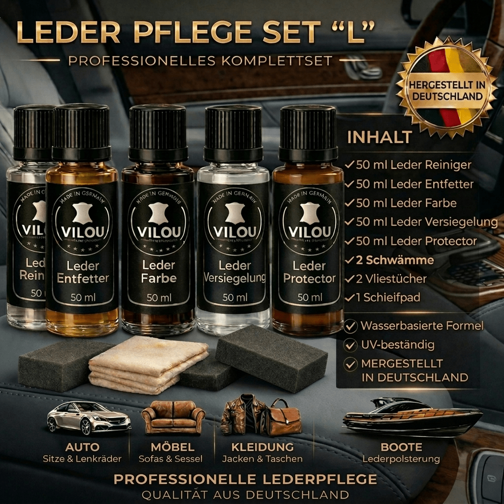 50ml BMW Lederpflege Set "L" - Ledertechnik-Shop