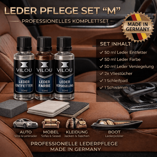 50ml BMW Lederpflege Set "M" - Ledertechnik-Shop