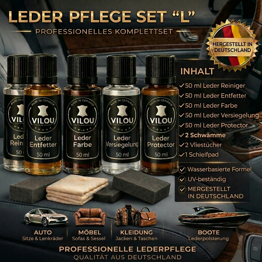 50ml BMW lädervårdsset "L"