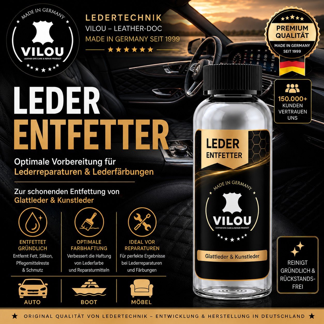 Leder Entfetter - Ledertechnik-Shop