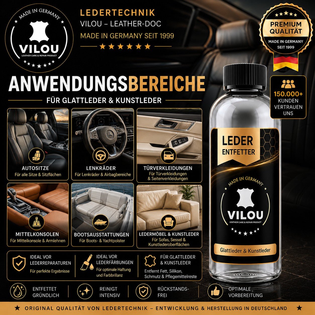 Leder Entfetter - Ledertechnik-Shop