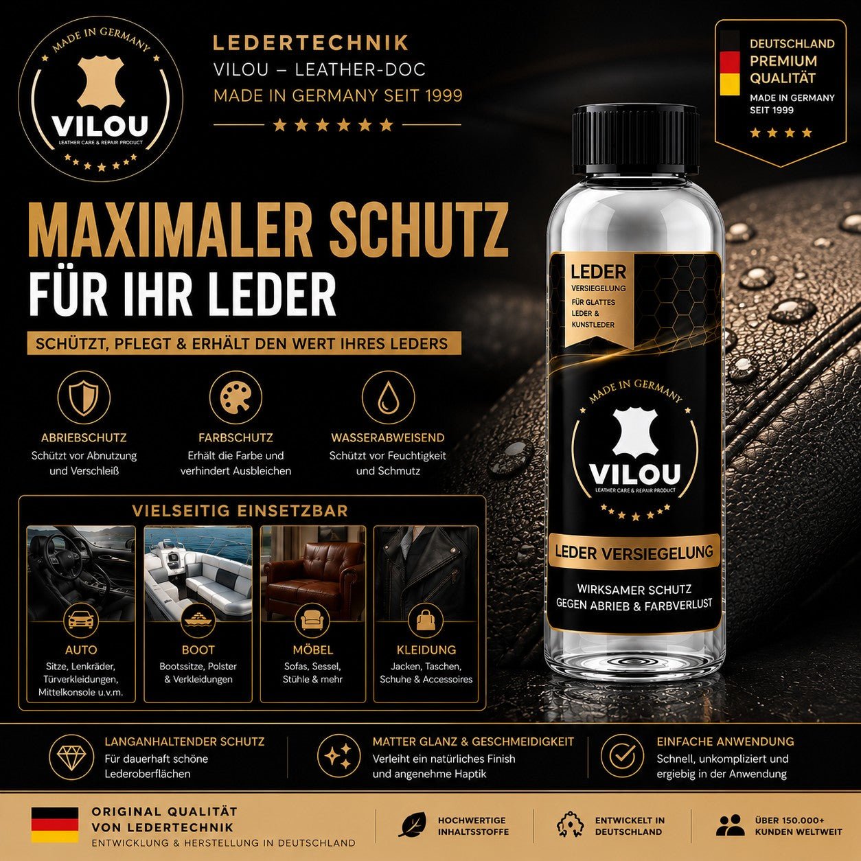 Leder Versiegelung - Ledertechnik-Shop