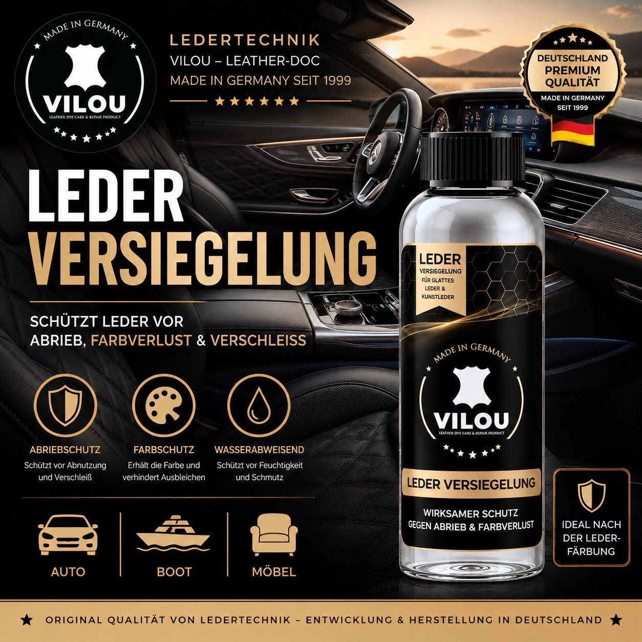 Leder Versiegelung - Ledertechnik-Shop